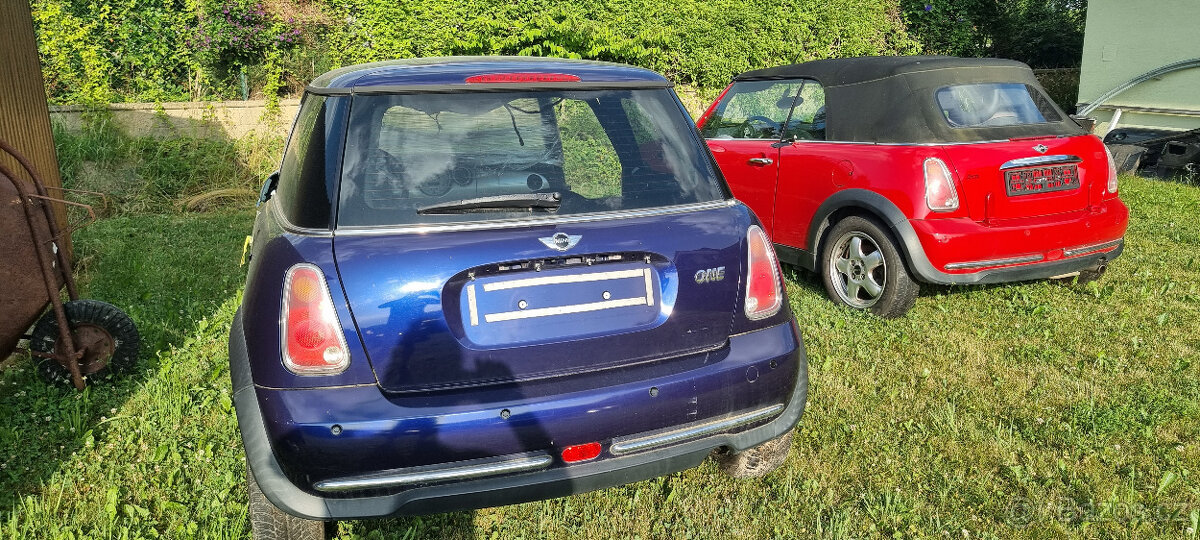 Mini cooper 1,6 85kw 2005 na náhradní díly