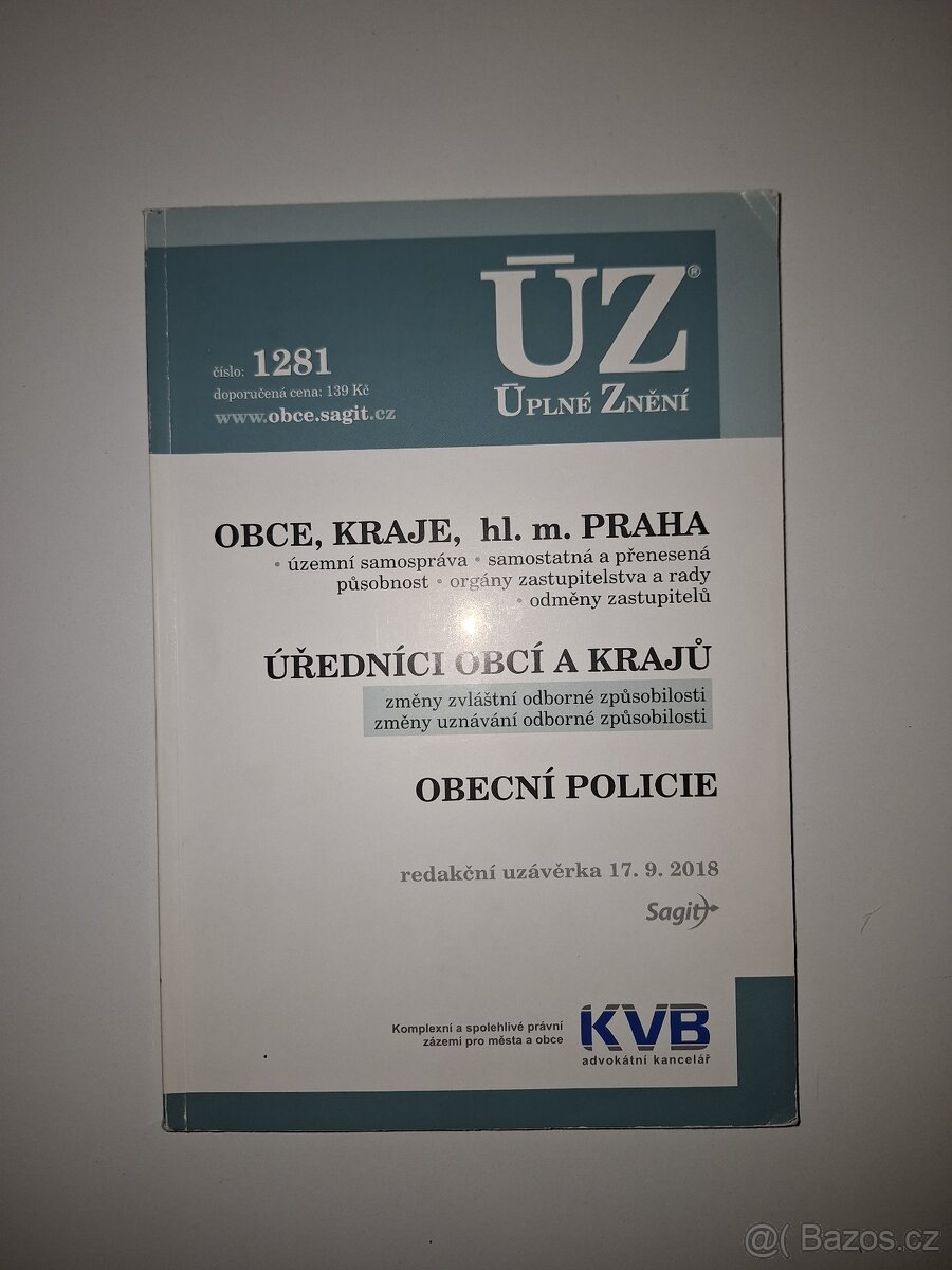 ÚZ úplné znění obce, kraje, hlavní město Praha