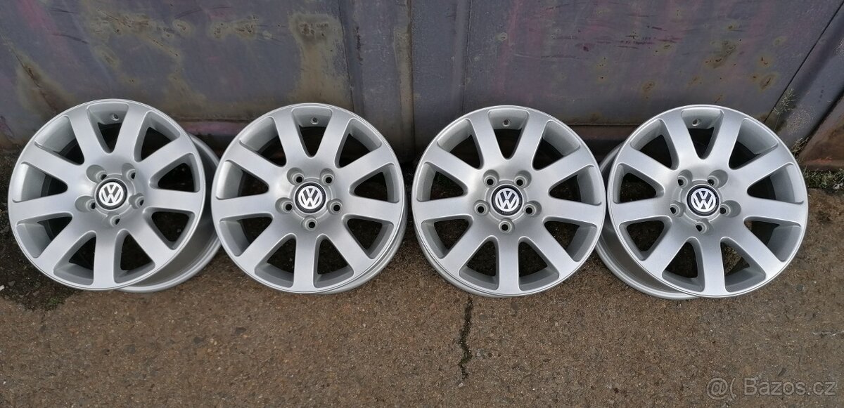 Alu kola 5X112 , 15",Superb 1,VW,Octavia - TOP STAV
