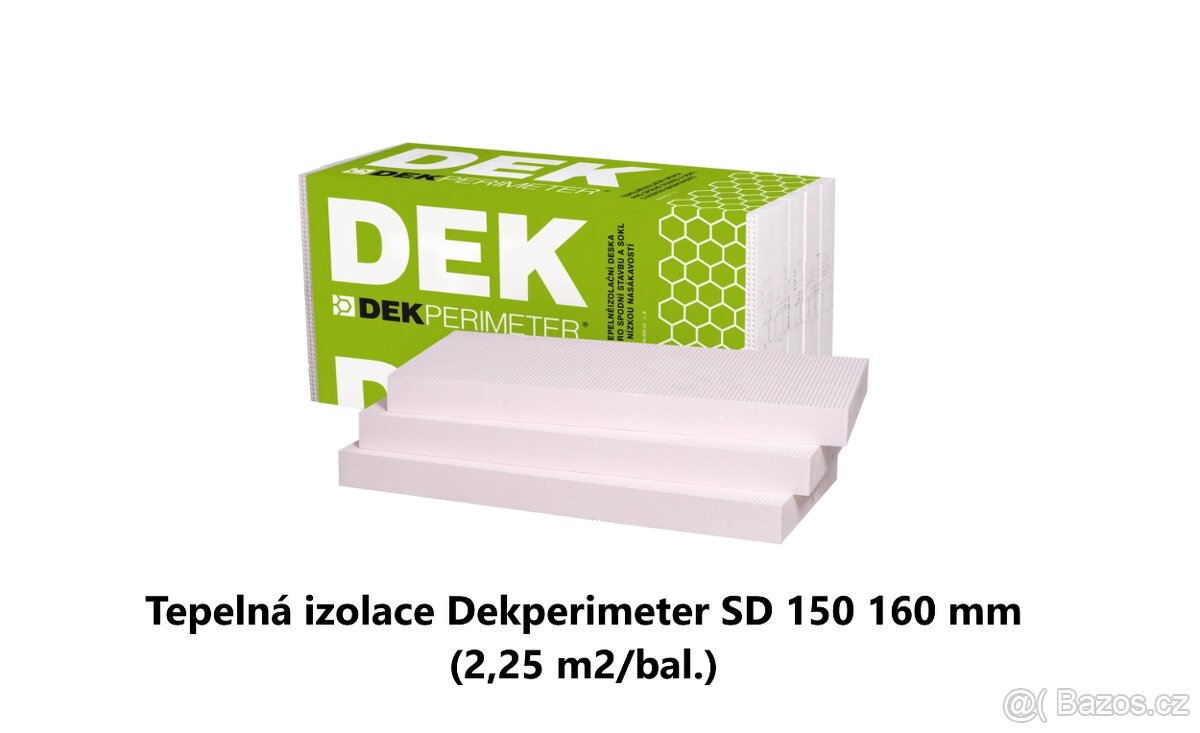 Tepelná izolace Dekperimeter SD 150 160 mm