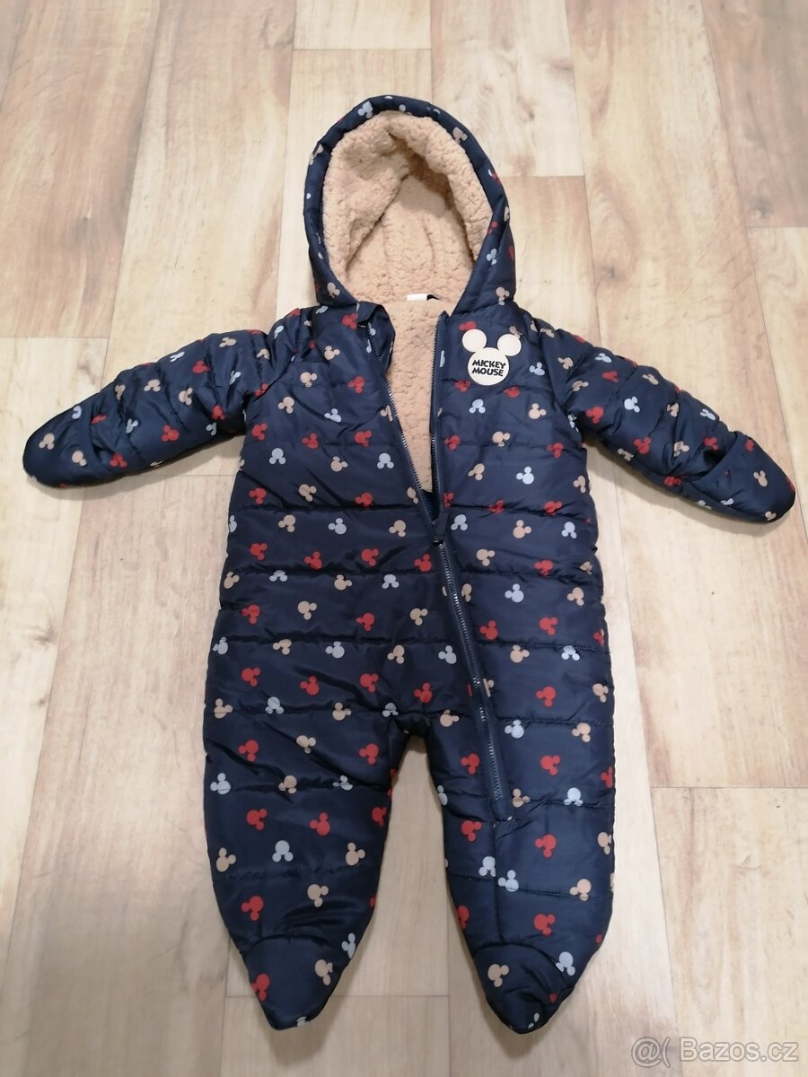 NOVÝ Dětský zimní overal vel. 74 Disney Baby