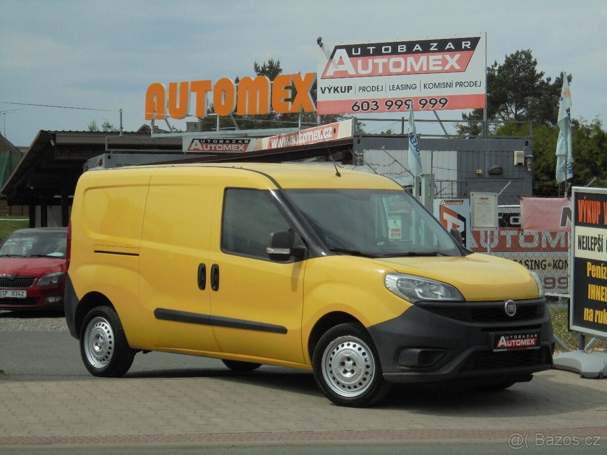 Fiat Dobló 1.6 JTD MAXI- ČR- 1. MAJITEL