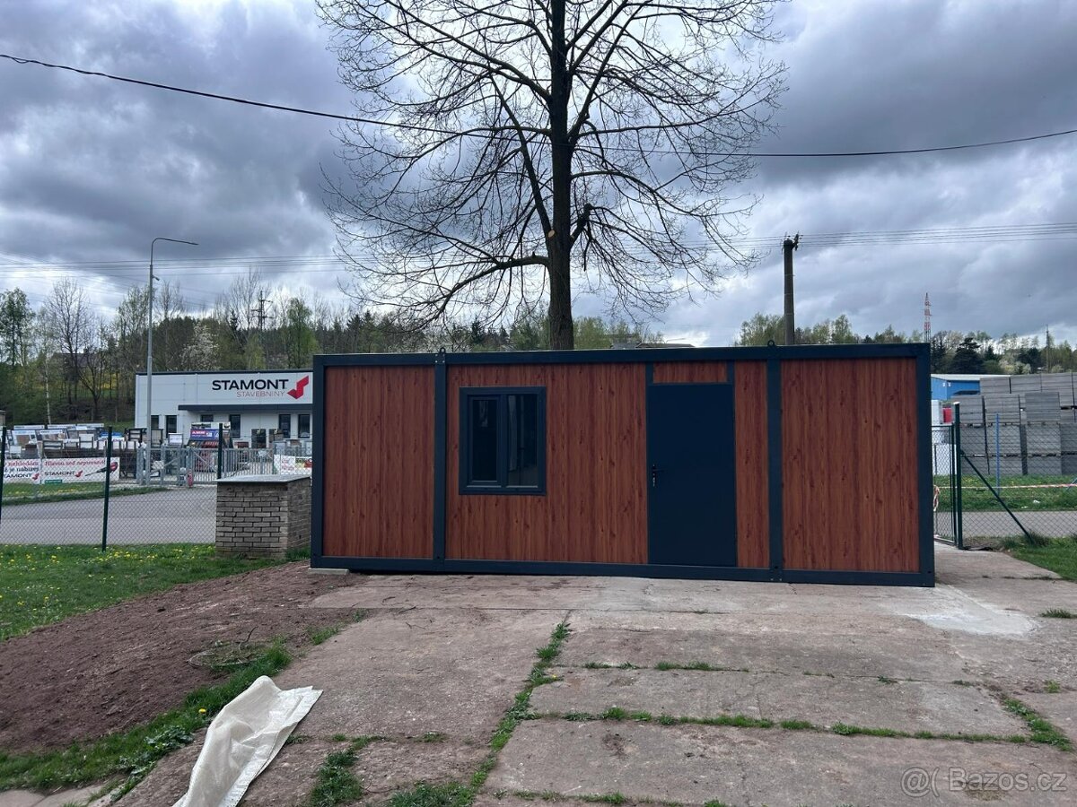 Stavební buňka/Obytný kontejner 6 x 3 m SKLADEM