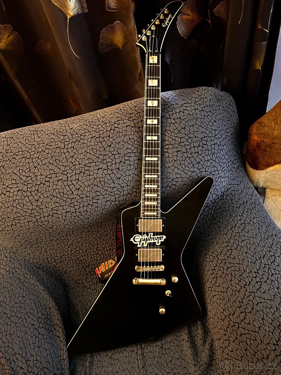Prodám kytaru Epiphone Extura Prophecy Jet Black Metallic