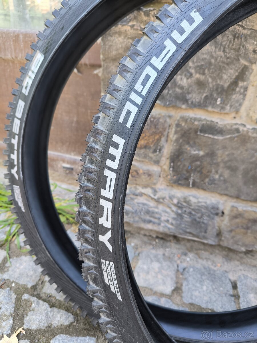 2x Schwalbe plášťě pro enduro a downhill