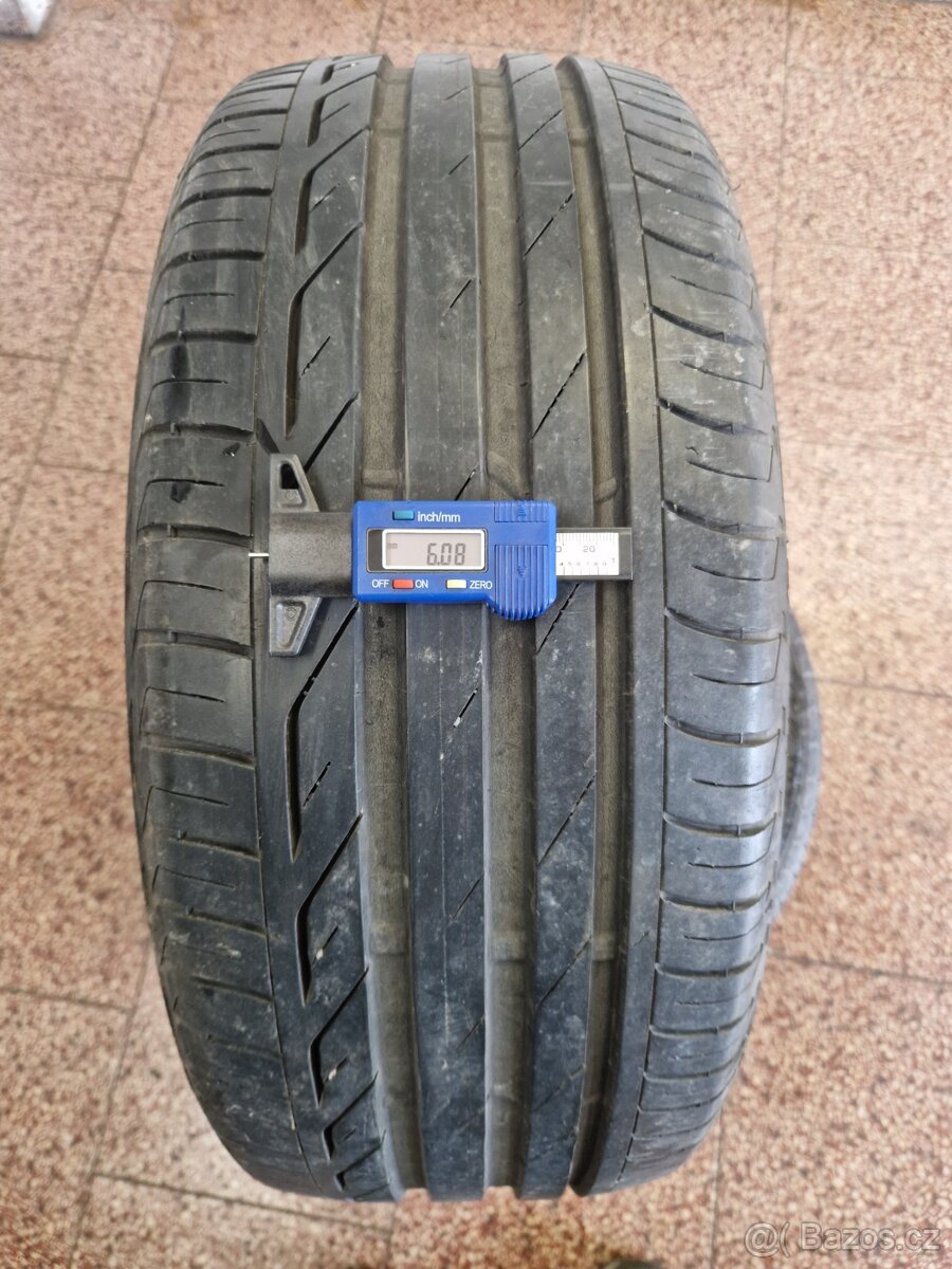 2x letni pneu 225/45/17...91W...BRIDGESTONE