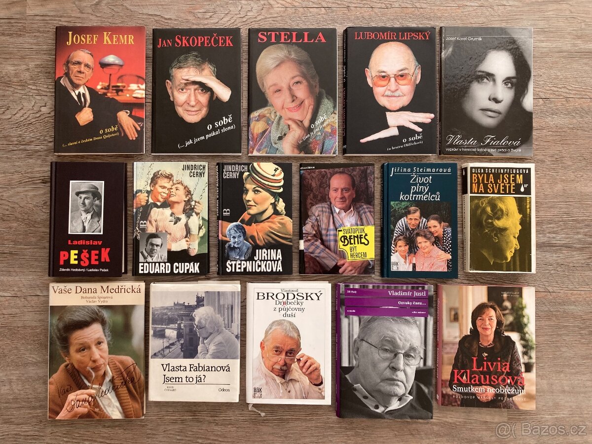 Biografie českých herců a hereček