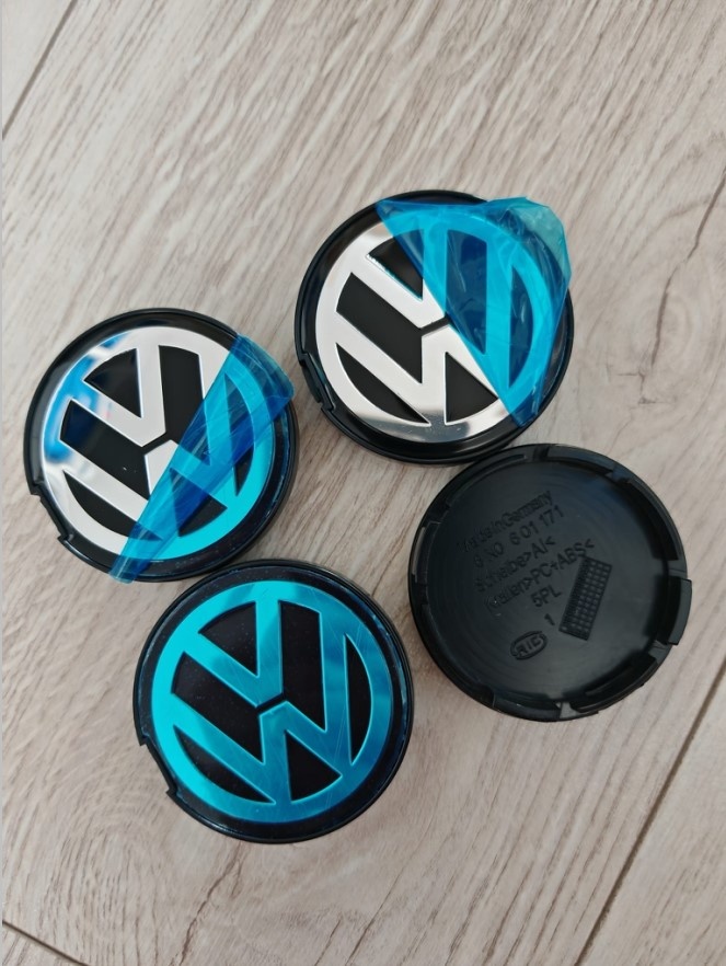 55 mm středové krytky pokličky Volkswagen VW – 6N0601171