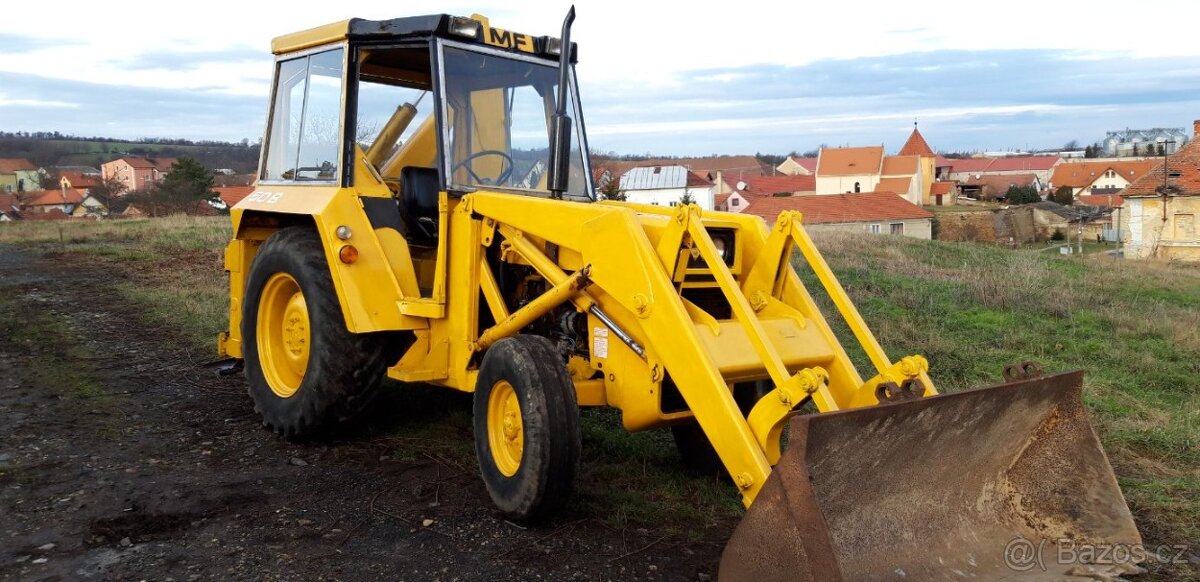 Traktorbagr Massey Ferguson 50B