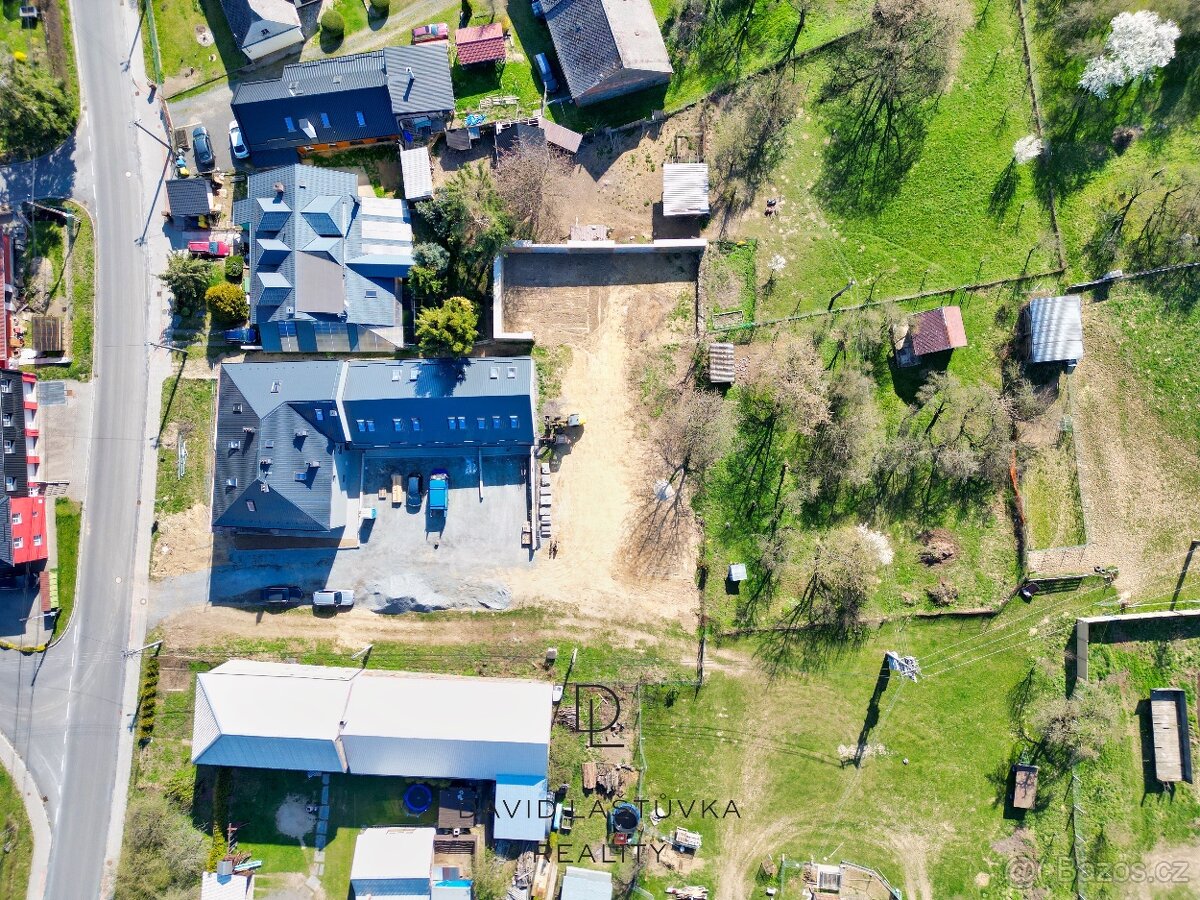 Stavební pozemek 1236 m², Šternberk – Chabičov