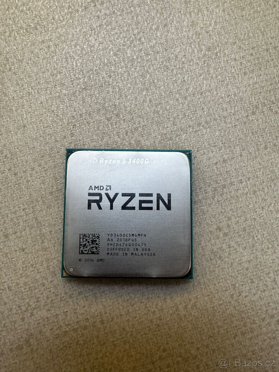 AMD RYZEN 5 3400G