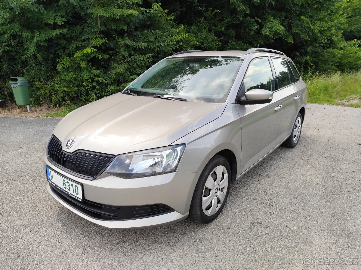Škoda Fabia III kombi 1.2tsi 66kw 2016