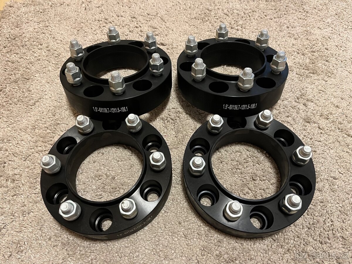 Rozšiřovací podložky Toyota šířka 32 a 38mm