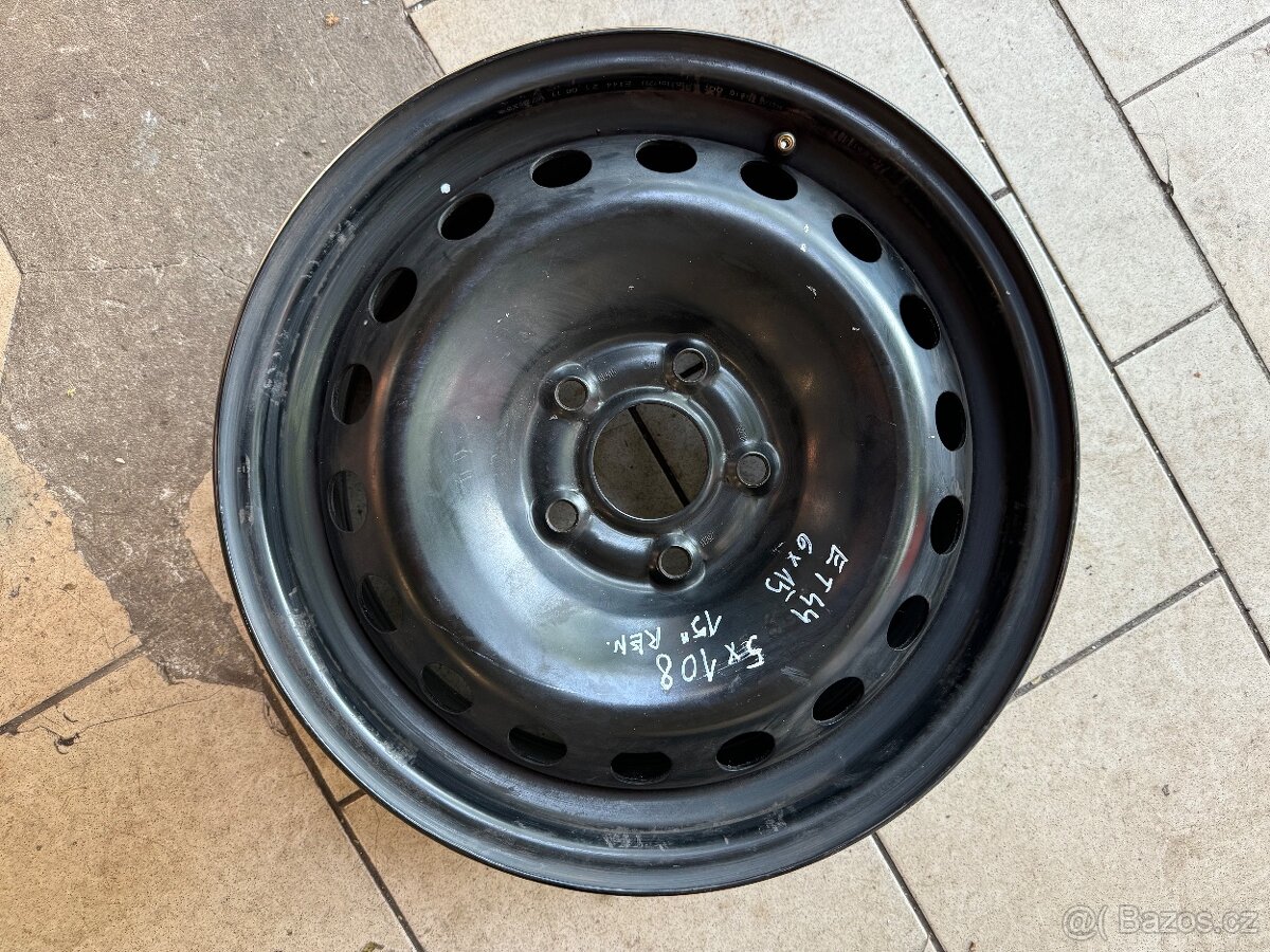 Plechové disky Renault Kangoo 15” a Mercedes Citan
