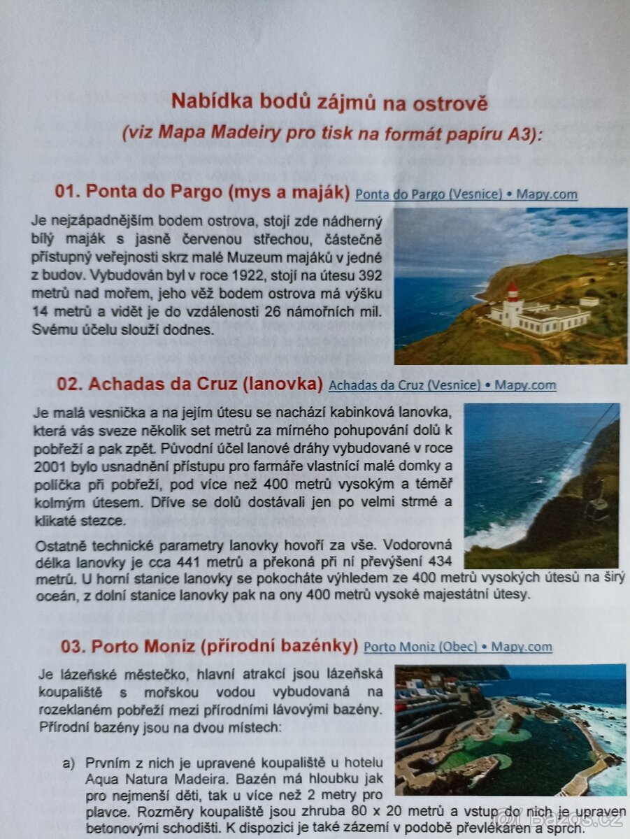 Průvodce Madeirou