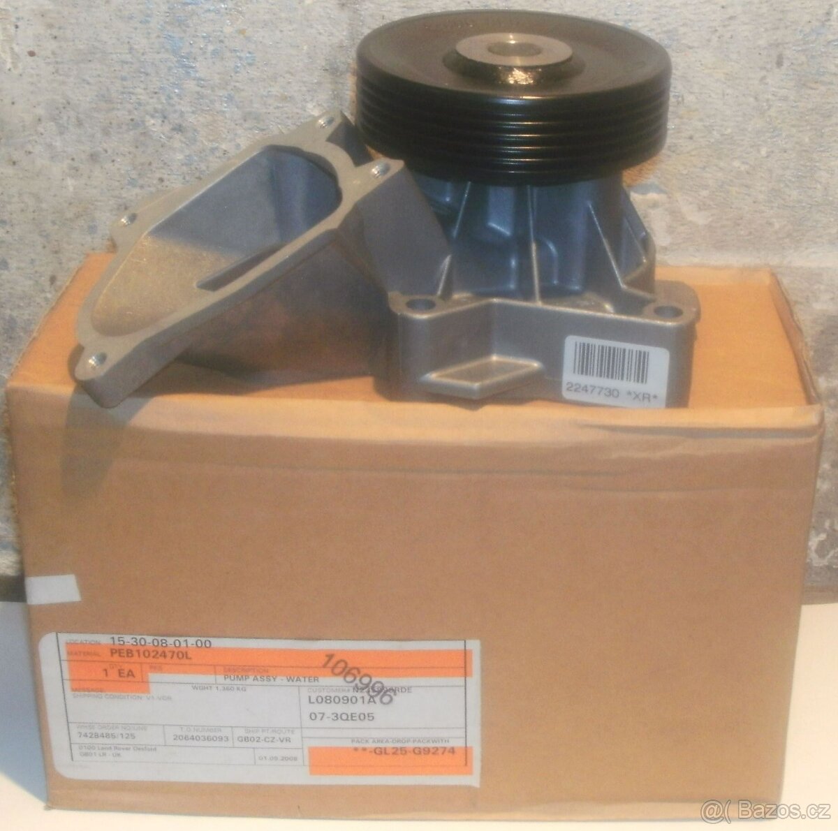 Vodni pumpa LandRover, Rover, BMW.