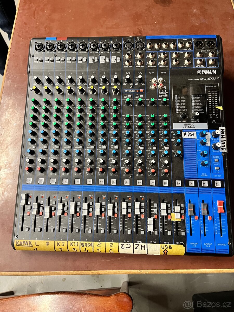 Mix Yamaha MG16XU