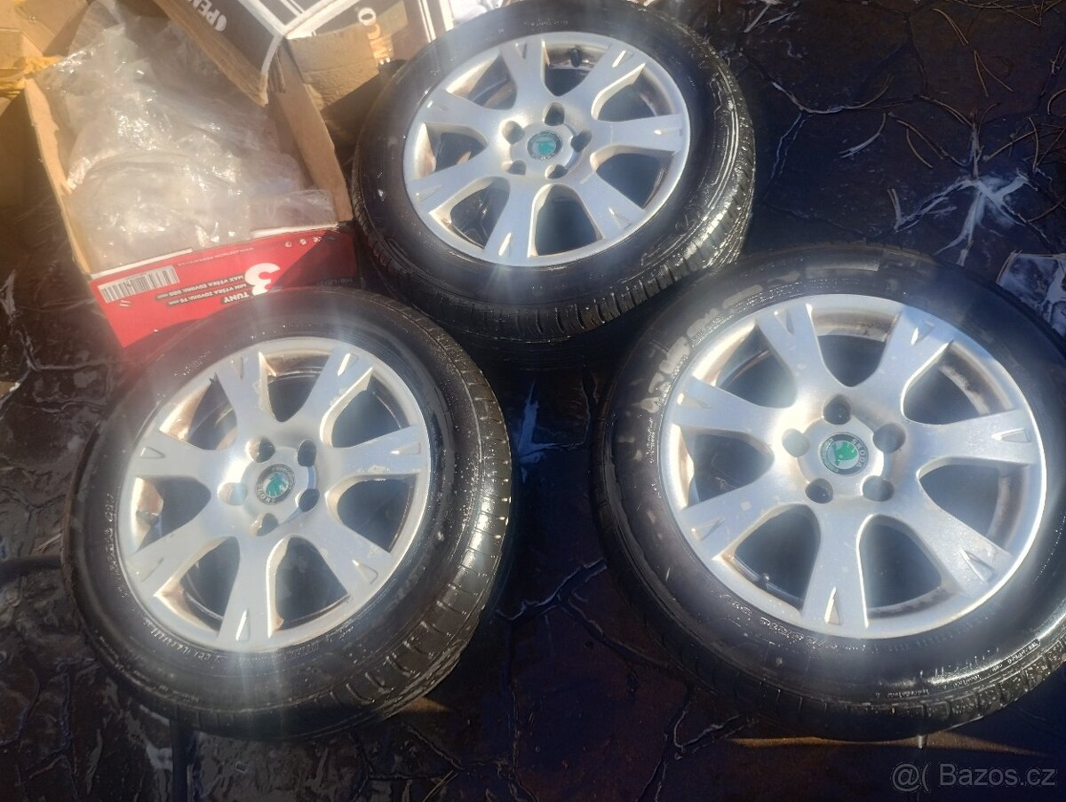 ALU kola škoda Octavia 2 5x112 r16
