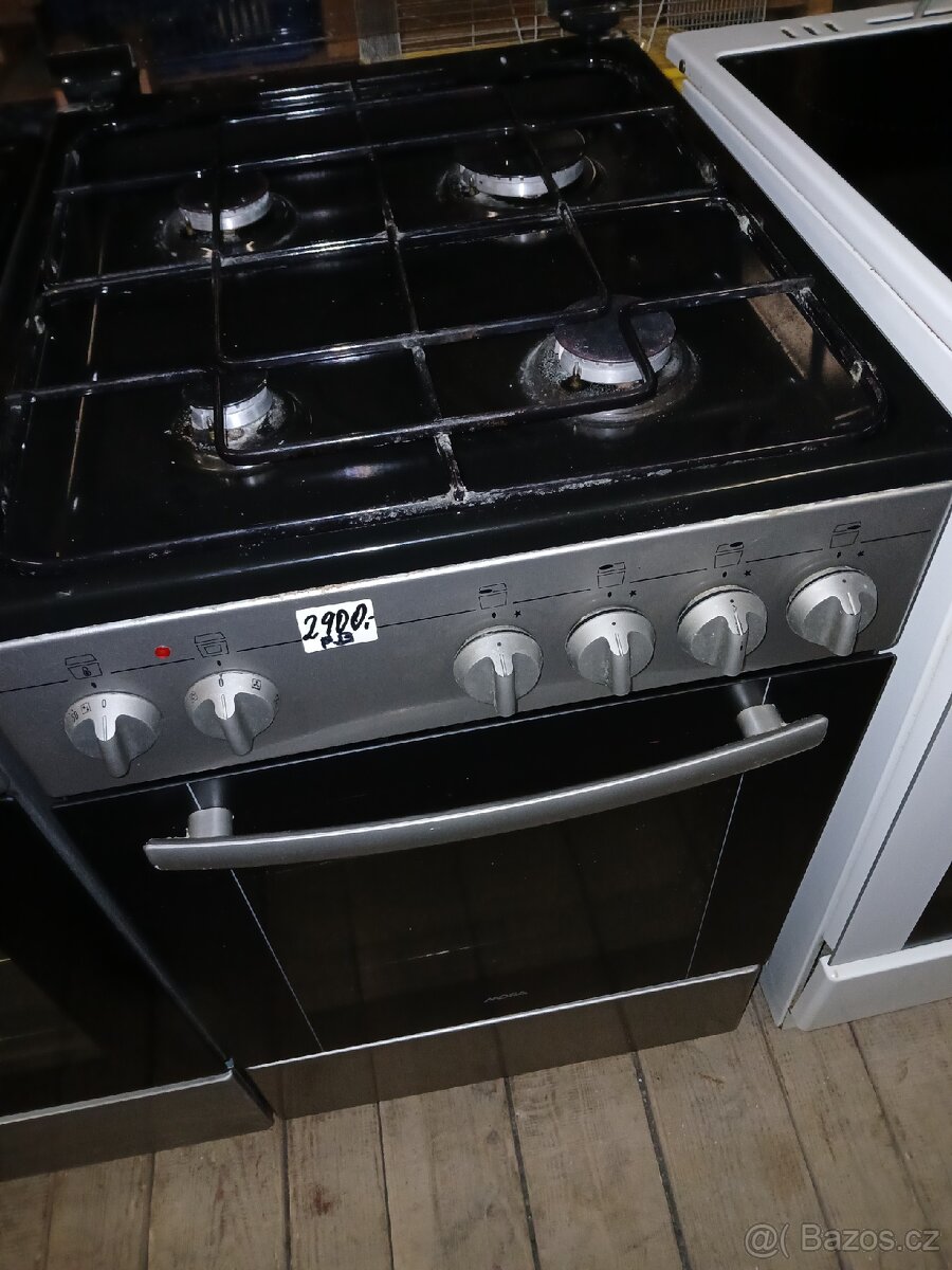 Plynový sporák kombinovaný na PB