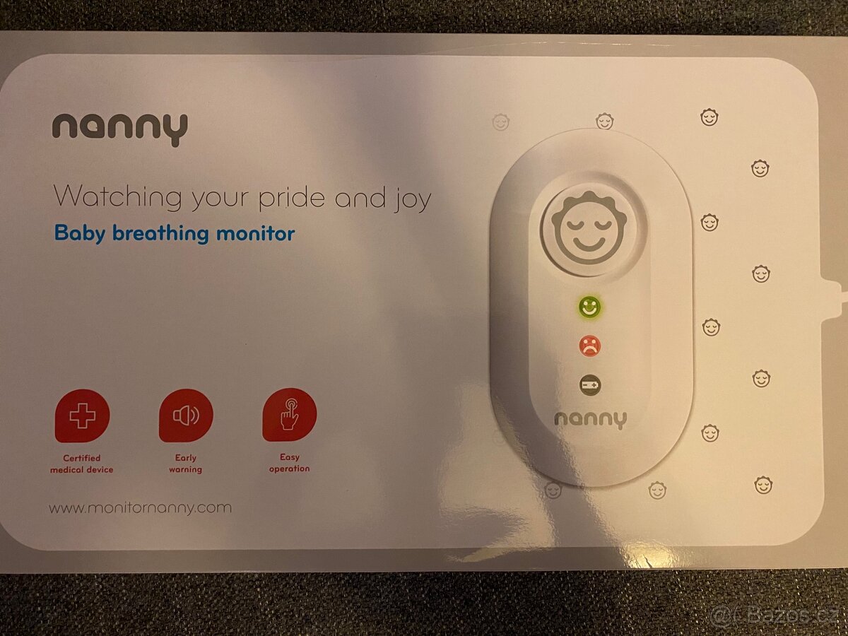 Monitor dechu Jablotron Nanny BM-02D