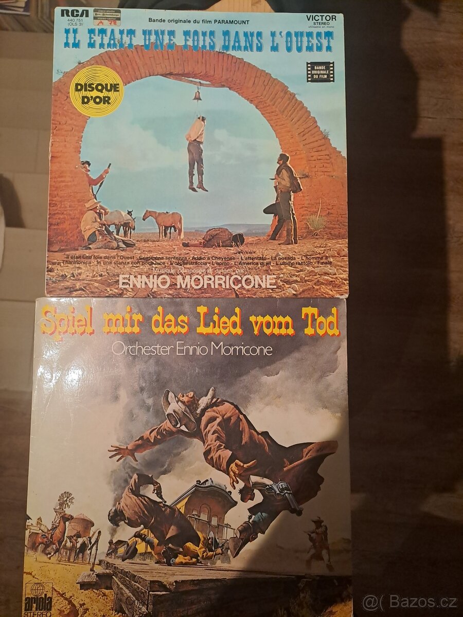 2x vinyl - Ennio Morricone - Tenkrát na Západě