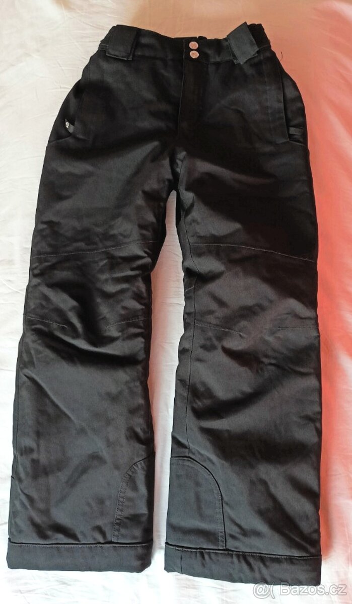 ČERNÉ LYŽAŘSKÉ KALHOTY, DARE 2B, 9-10 let, 140 cm