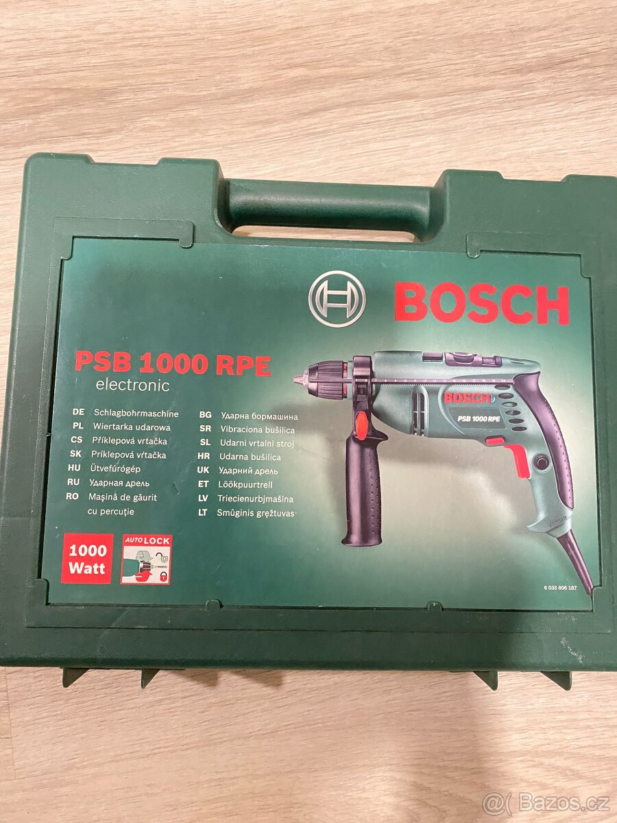 BOSCH Vrtačka příklepová