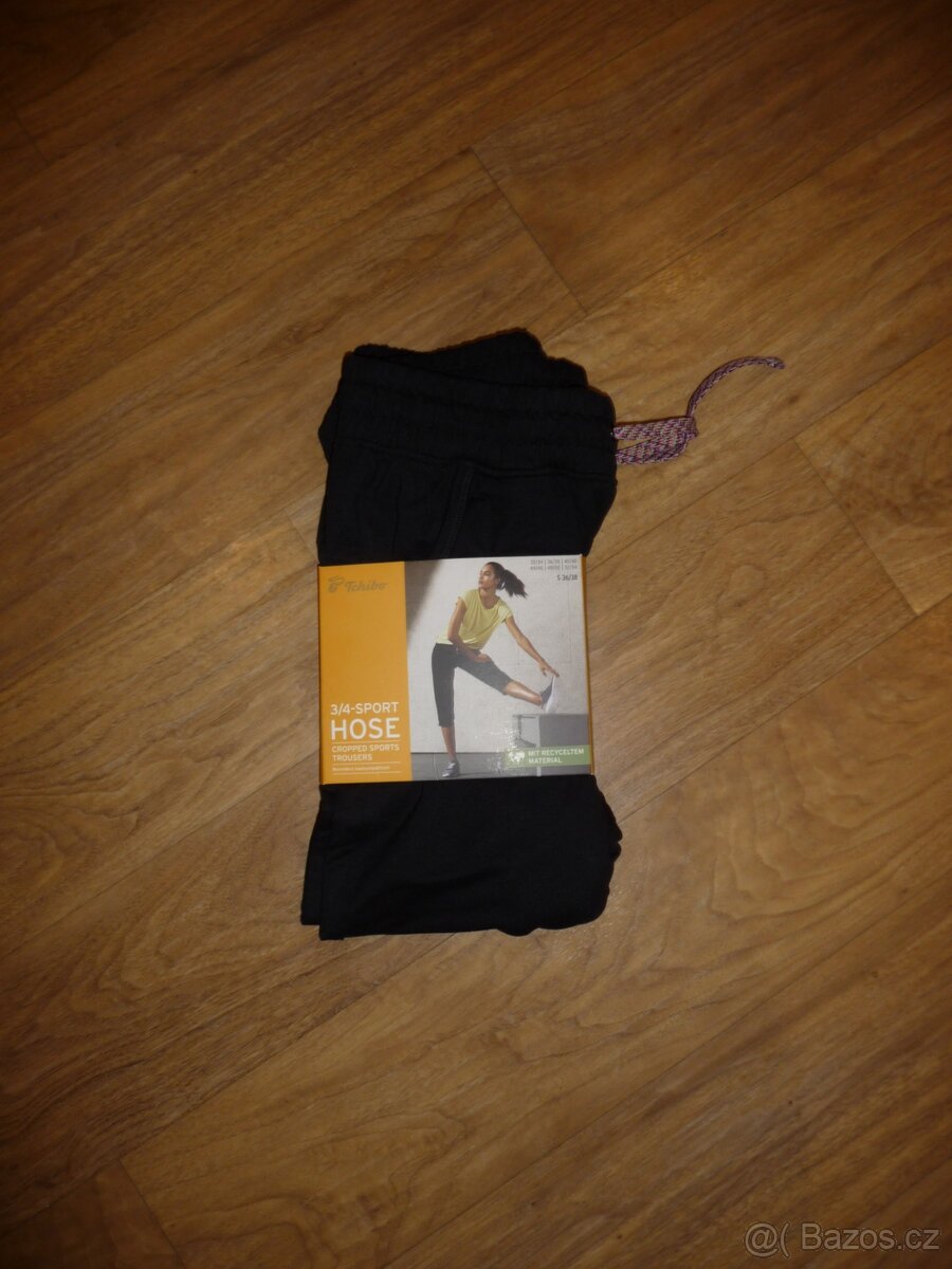 Dámské 3/4 kalhoty Tchibo vel.S