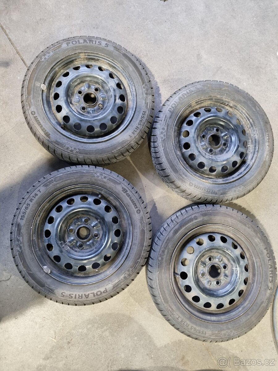 Zimní kola Citroën C1, Peugeot 107, Toyota Aygo