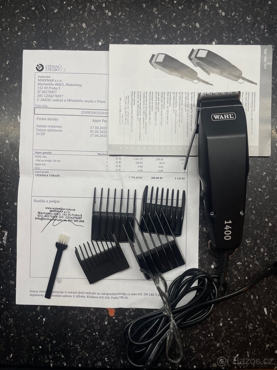 Holici strojek Wahl 1400