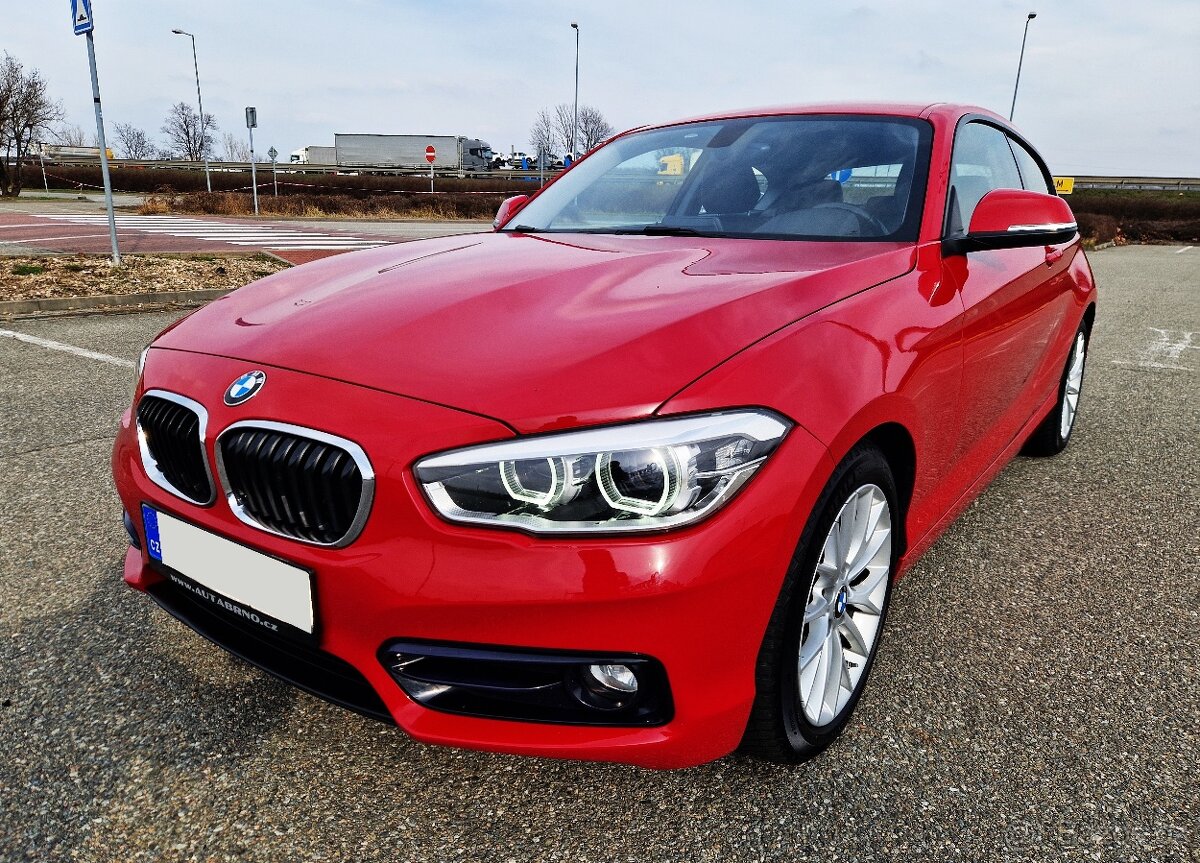 BMW 116D 85KW 2016 SPORT-LINE LED-KUŽE- PARK.SENZ. TAŽNÉ ZAŘ