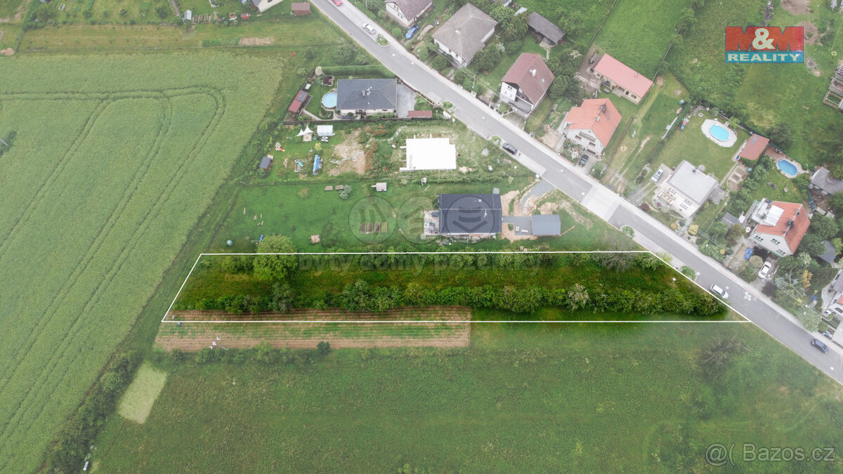 Prodej pozemku k bydlení, 2529 m², Pavlíkov, okr. Rakovník