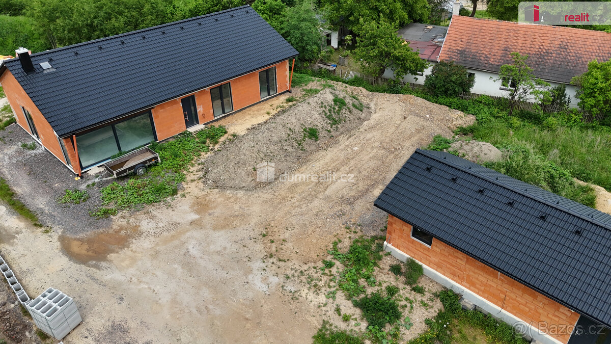 exkluzivní prodej rozestavěného rodinného domu v obci Orlov 