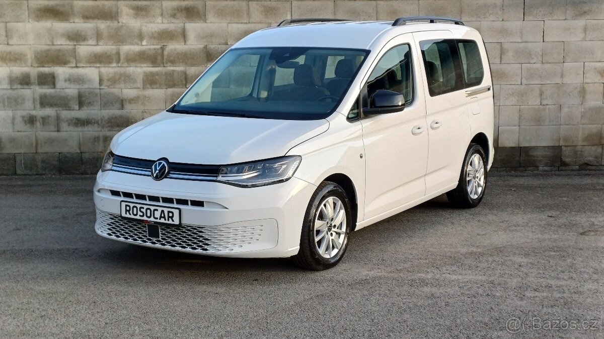 VW Caddy 2.0TDI 75kW Life 1.maj-ČR-TZ-FullLED-DPH