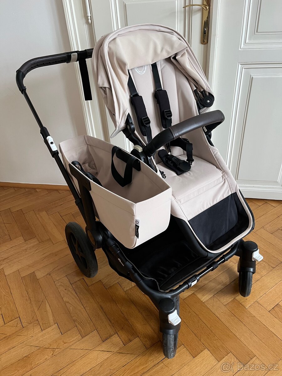 Bugaboo Donkey 5 - duo/twin, barva Desert taupe