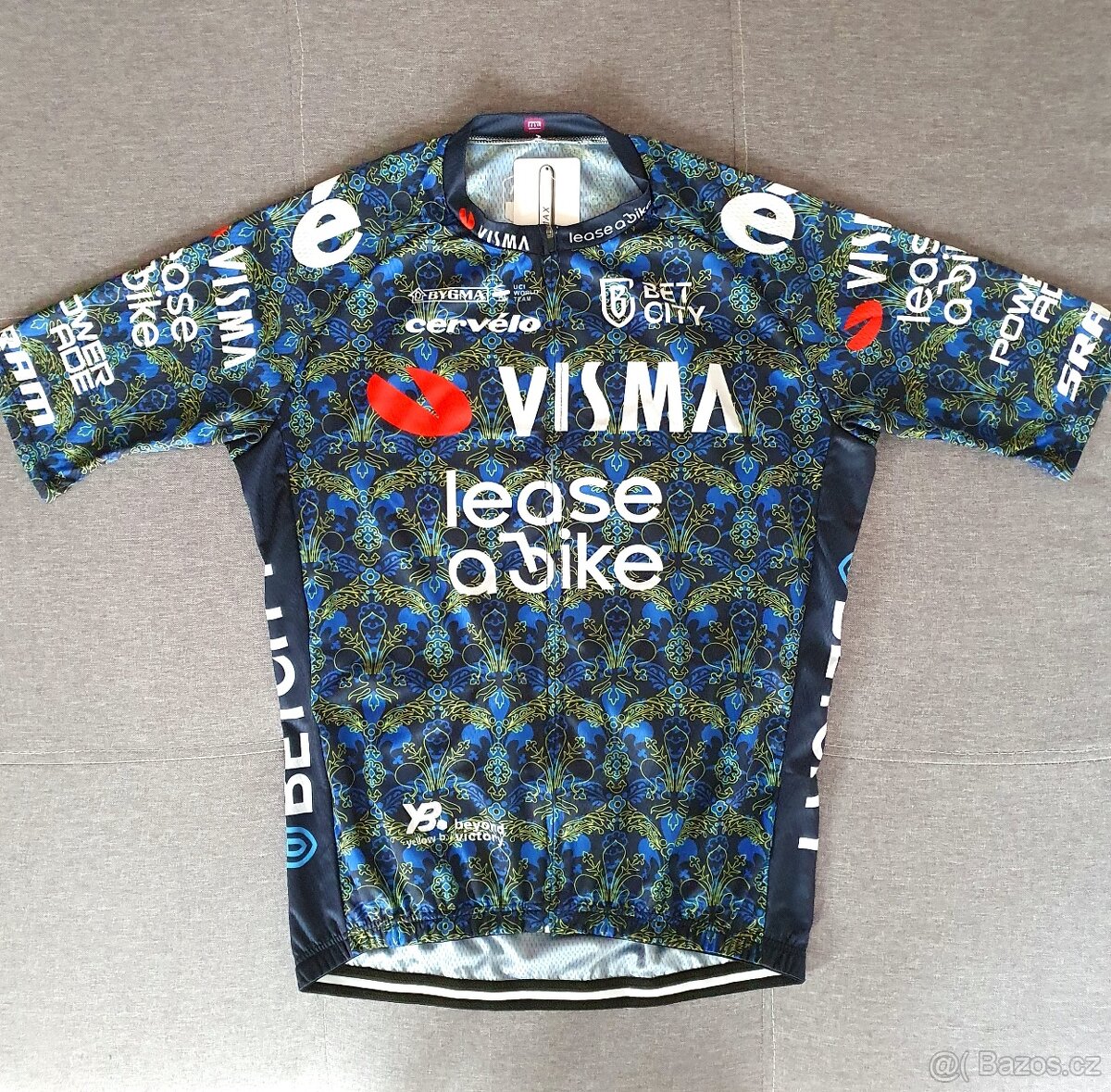 Nový cyklodres Visma lease a bike, vel. L