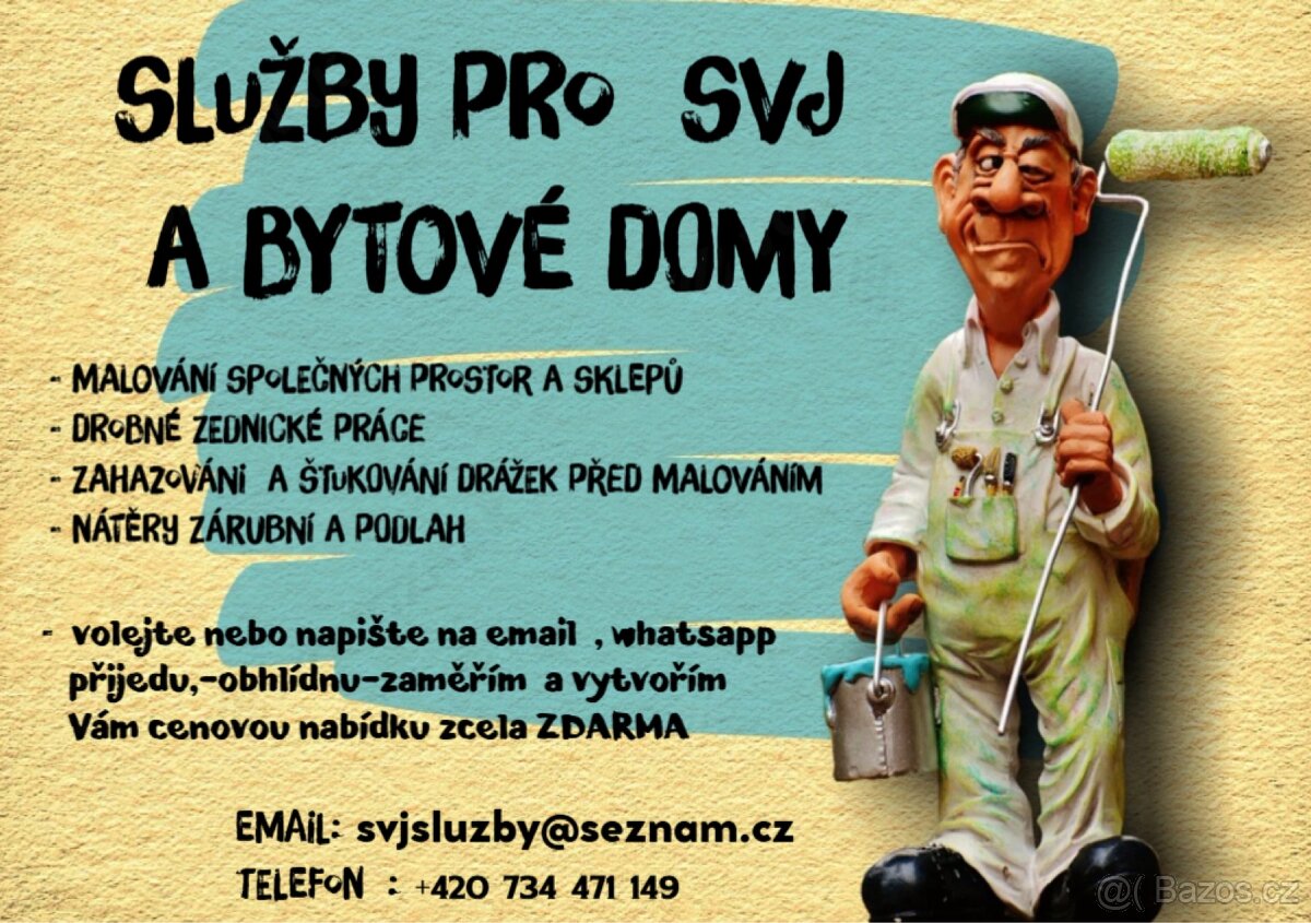 Malířské práce pro SVJ