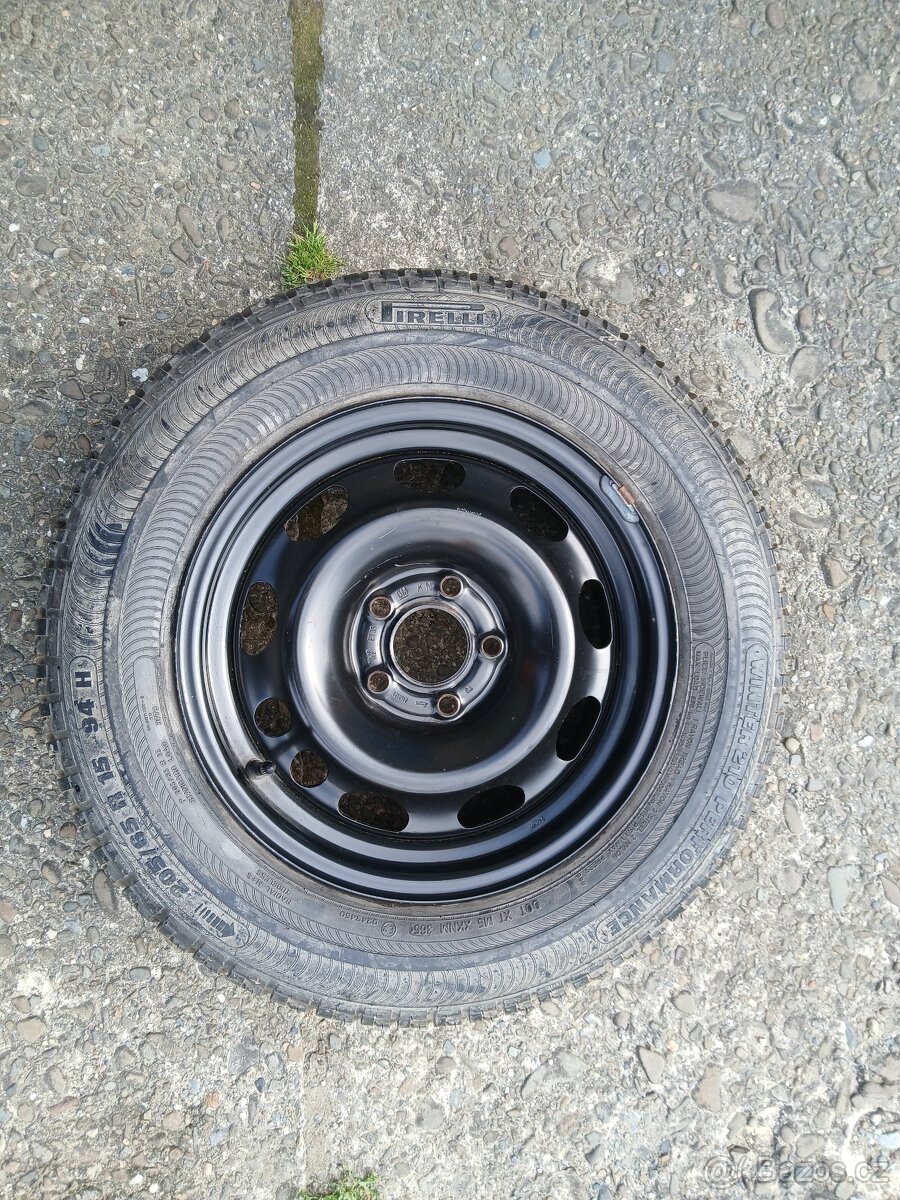 5x110 rezerva R15 opel 6,5Jx15 ET33, slusny vzorek