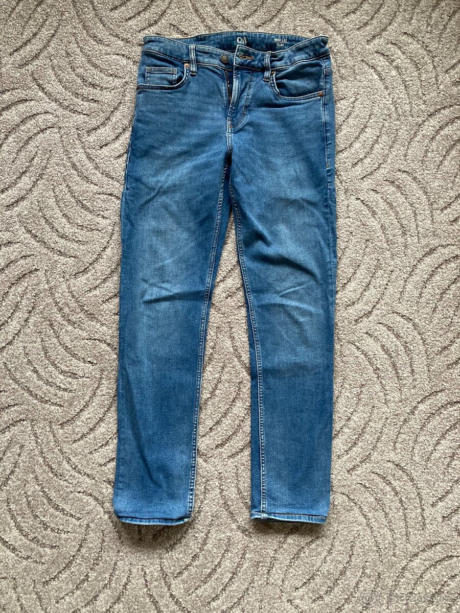 Chlapecké slim džíny C&A W30 L30