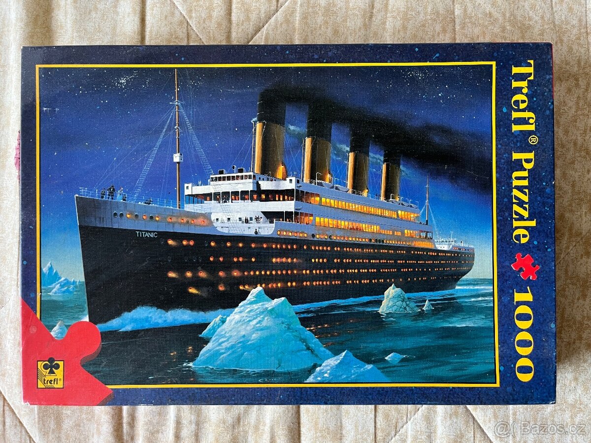 Puzzle Titanic, 1000 dílků