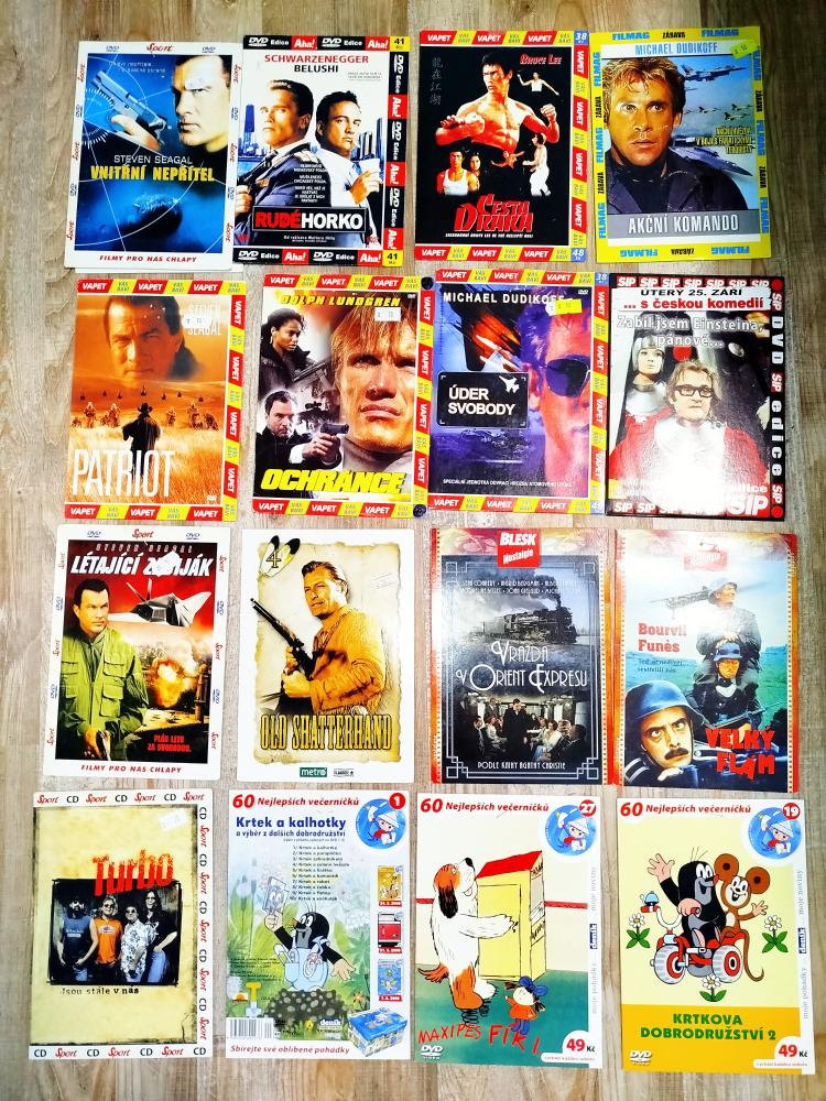 DVD ORIGINÁL ČESKÉ I ZAHRANIČNÍ
