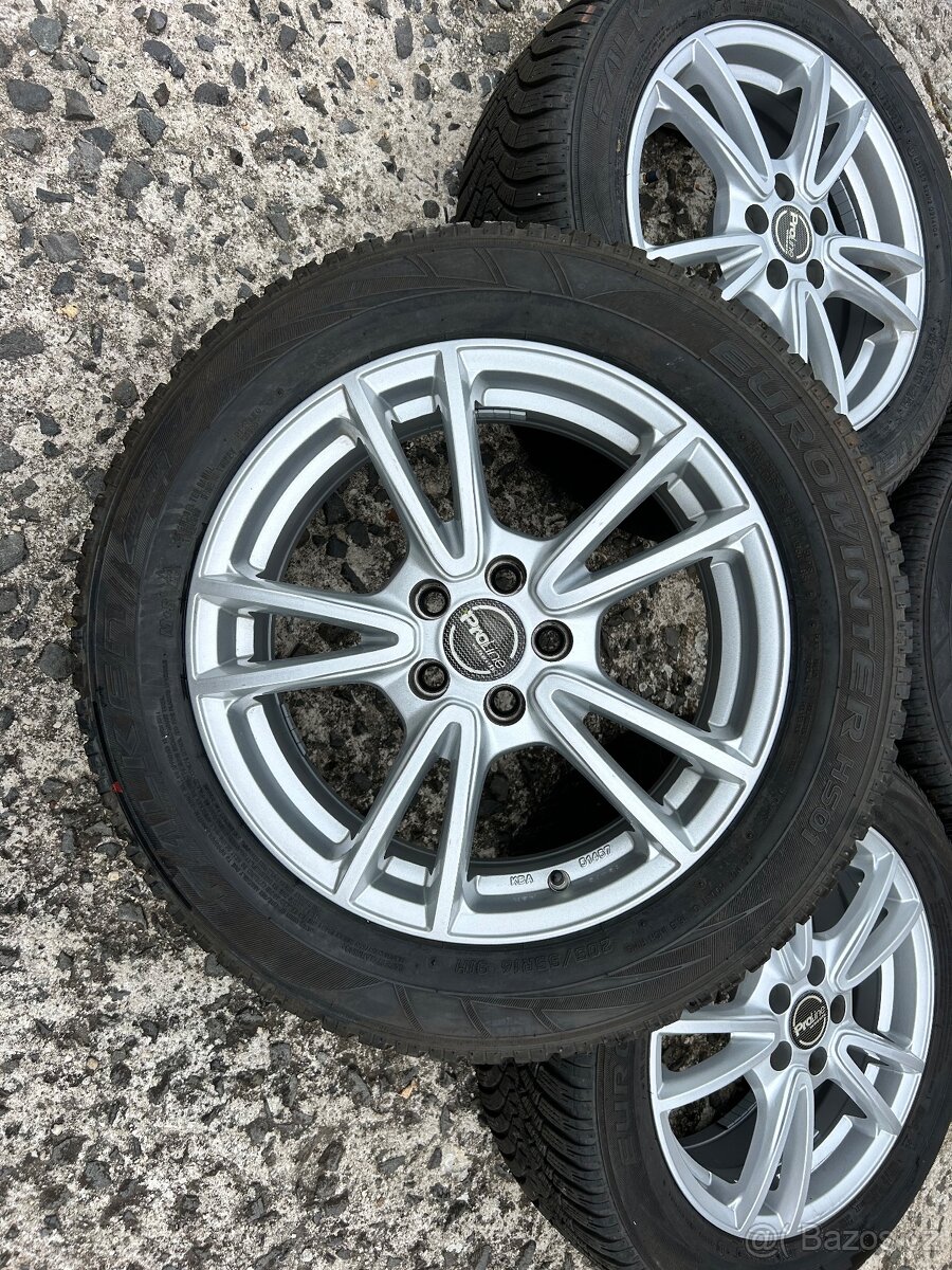 Škoda ,Seat ,VW ,Audi ,5x100 r16 ,205/55/16 zimní sada