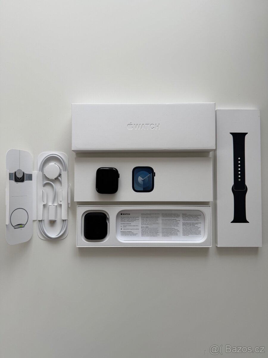 Apple Watch 9 45 mm Cellular midnight