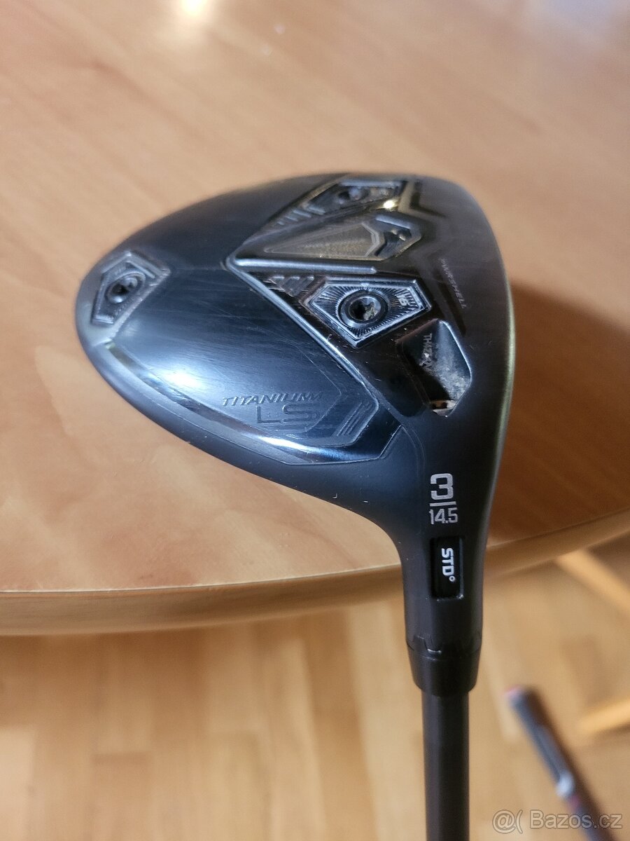 Cobra Dark Speed Wood 3/14,5° HZRDUS 70 gr Stiff PC 6500