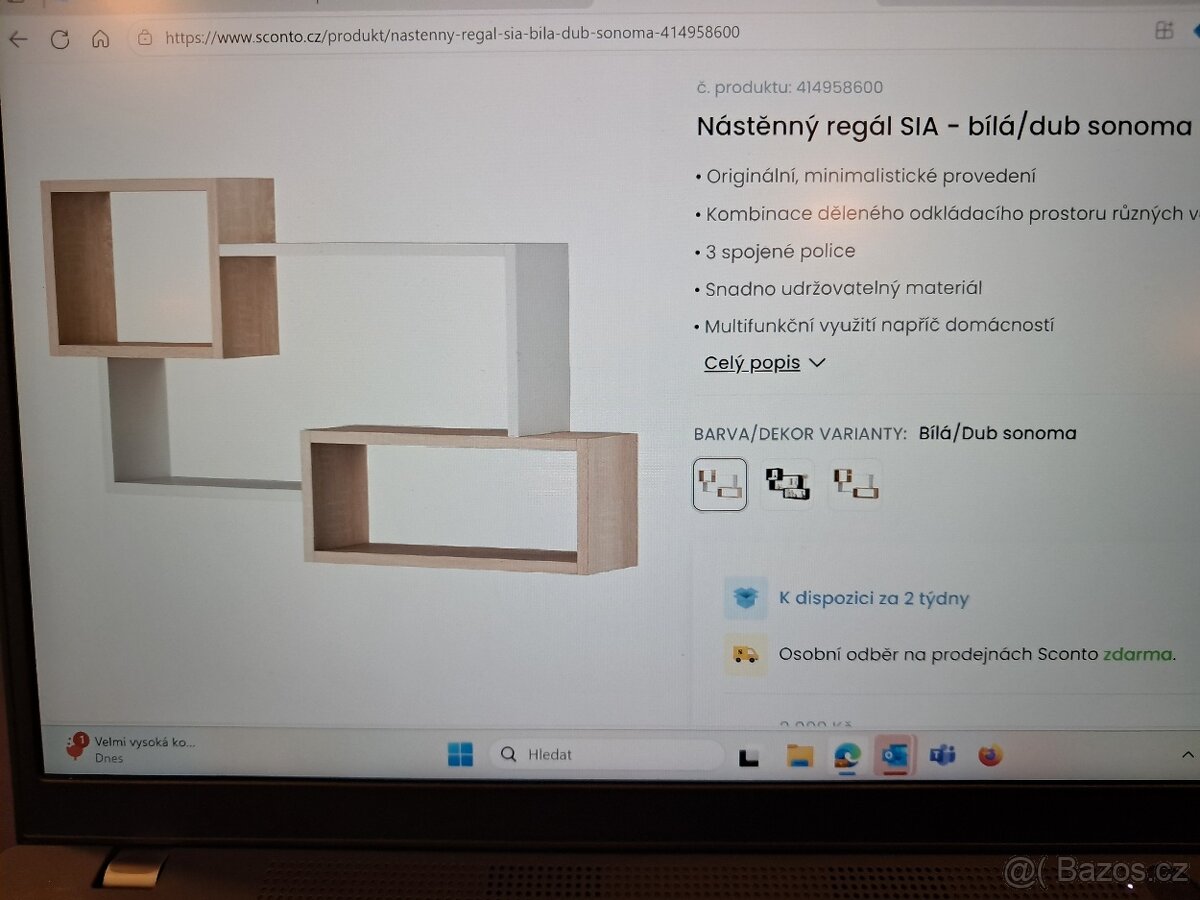 Nástěnná police