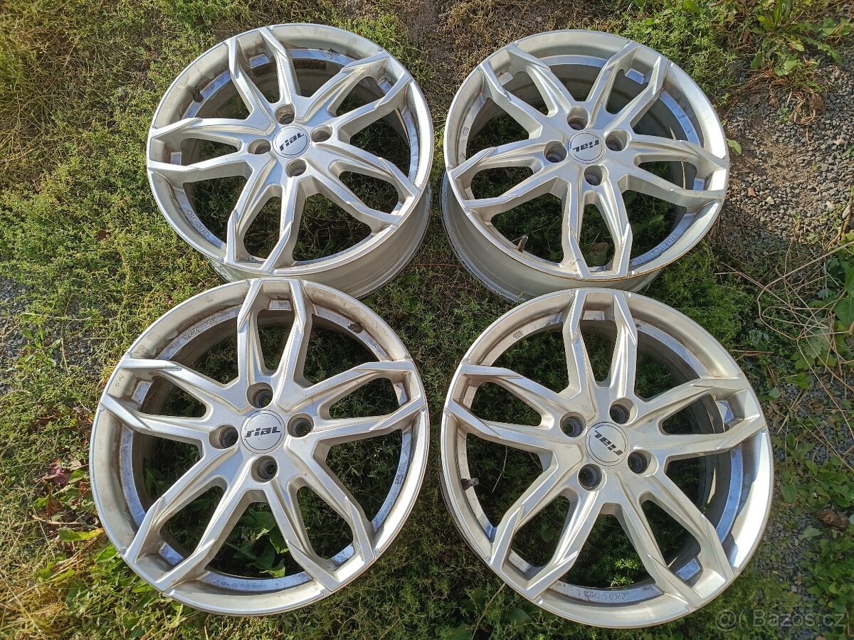 Prodám ALU kola 4x100, 6,5Jx17 ET45 Kia, Suzuki, Opel, Ren.