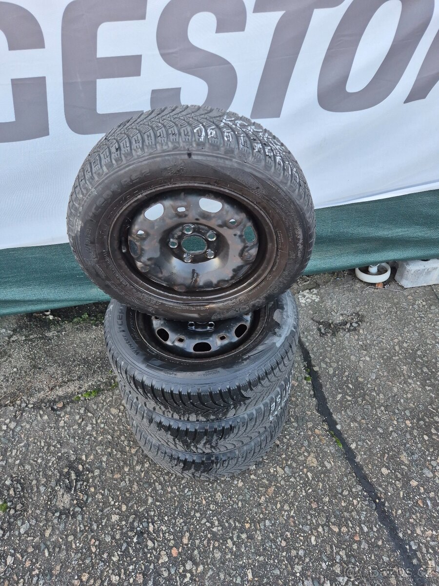165/70 R14 81T Hankook icept RS+disky Škoda Fabia