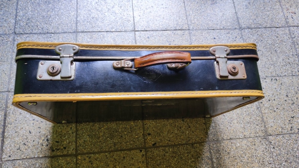 Starožitný cestovní kufr první republika