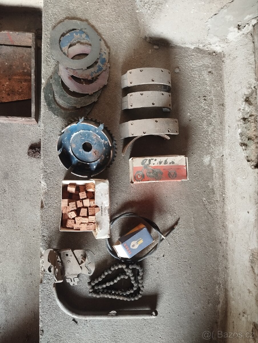 Nové díly Jawa ČZ