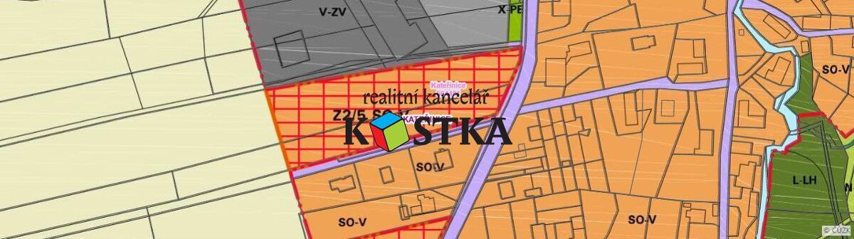 Kateřinice - stavební pozemek